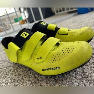 Bontrager Vostra Women’s Road Cycling Spinning Shoe 8.5 Neon Yellow